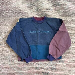 Vintage Banff Colorblock Sweater